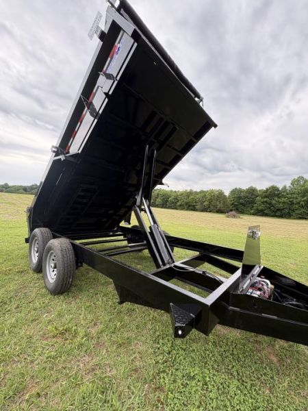 New 2027 Hawke Trailers 7X14 14K Low Pro Dump Trailer