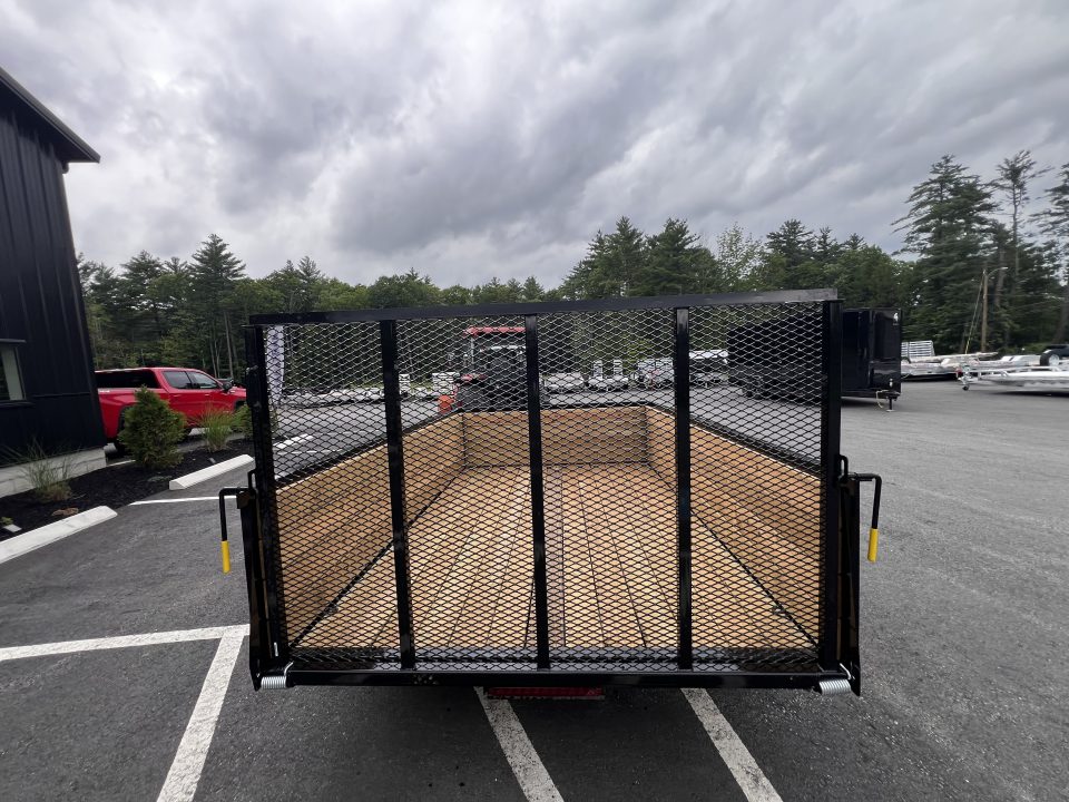 New 2026 AMO 6x10 Utility Trailer/24" Wood Sides/ramp gate/ 15'' wheels-2990 GVW