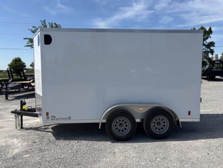 New 2026 Darkhorse Cargo DHW6X12TA35 (6' X 12') 7K V-Nose 1500 Series Cargo / Enclosed Trailer