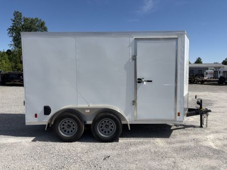 New 2026 Darkhorse Cargo DHW6X12TA35 (6' X 12') 7K V-Nose 1500 Series Cargo / Enclosed Trailer