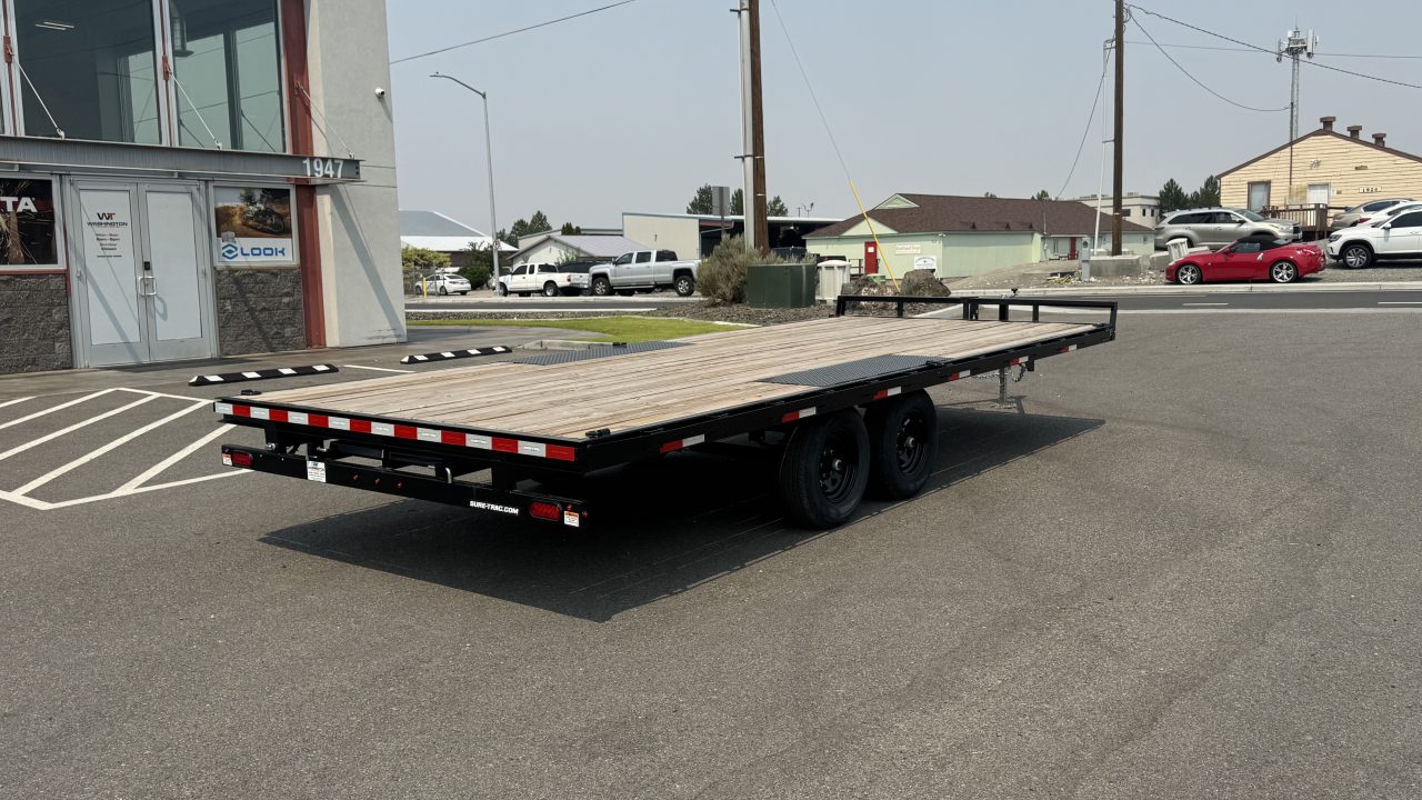 New 2026 Sure-Trac 8.5 x 20 Low Pro 10K Deckover Equipment Trailer