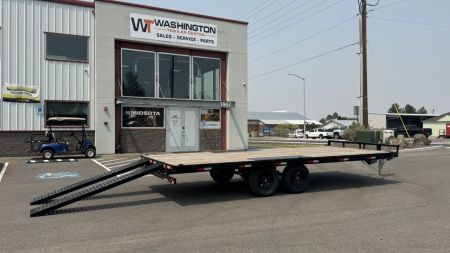 New 2026 Sure-Trac 8.5 x 20 Low Pro 10K Deckover Equipment Trailer