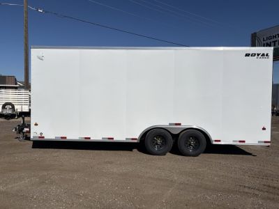 New 2026 Southland Royal 8X20+2 V-Nose 10K Auto Carrier Cargo Trailer