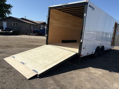 New 2026 Southland Royal 8X20+2 V-Nose 10K Auto Carrier Cargo Trailer