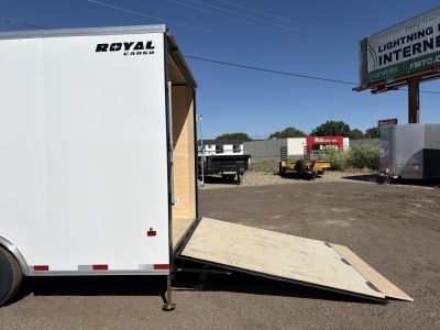 New 2026 Southland Royal 8X20+2 V-Nose 10K Auto Carrier Cargo Trailer