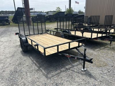 New 2026 Down 2 Earth Trailers 6.5x12 Angle Utility Trailer