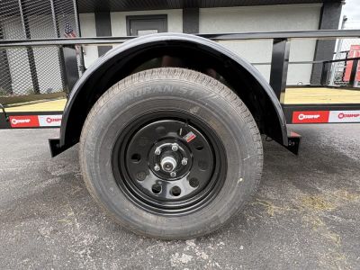 New 2026 U-Dump 6X10 SA UTILITY W/RAMP Utility Trailer