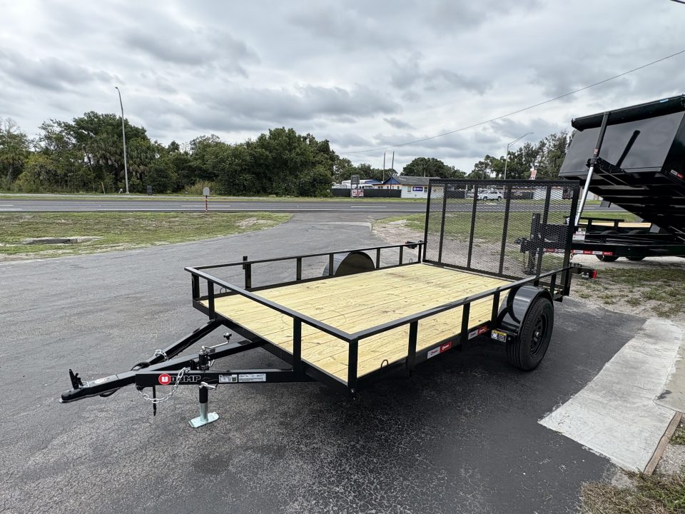 New 2026 U-Dump 7X12 SA UTILITY W/RAMP Utility Trailer