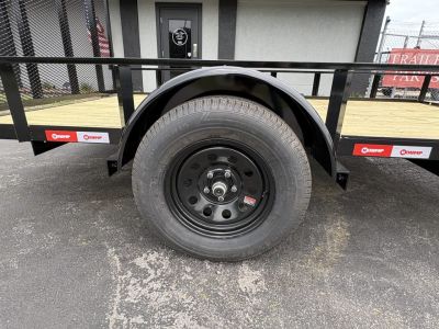 New 2026 U-Dump 7X12 SA UTILITY W/RAMP Utility Trailer
