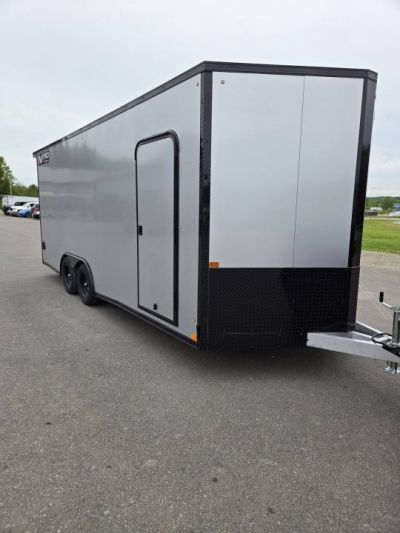 New 2026 Nitro 8.5x20 aluminum enclosed car trailer with black out trim package Car / Racing Trailer