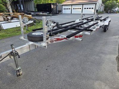 New 2026 Wolverine Trailers 28 foot aluminum custom 4 place pwc jet ski trailer Boat Trailer