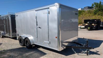 New 2026 Car Mate 7x14 HD Custom Cargo Trailer w/ Ramp Door (6  Add'l Hgt)