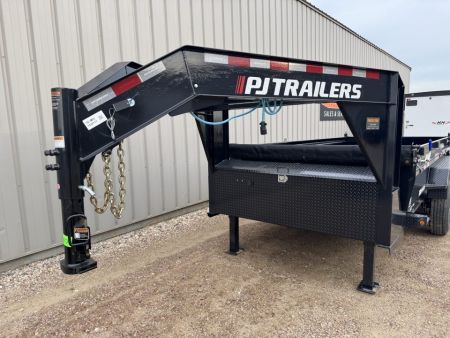 New 2027 PJ Trailers 16' DL Triple Axle Gooseneck Dump Trailer