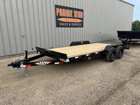 New 2026 H&H Trailers 18' Car Hauler 10K Car Hauler