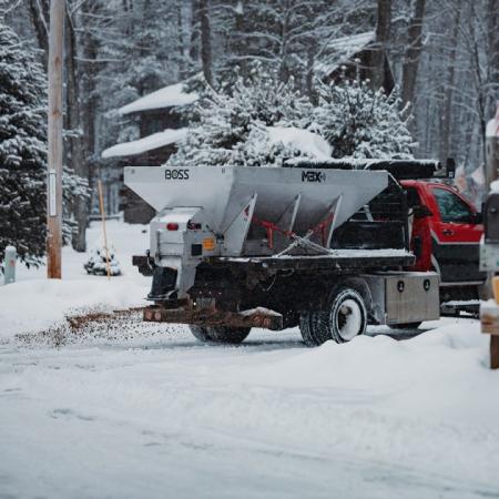 New BOSS VBS27410 MBX+ 4-Yard Salt Spreader