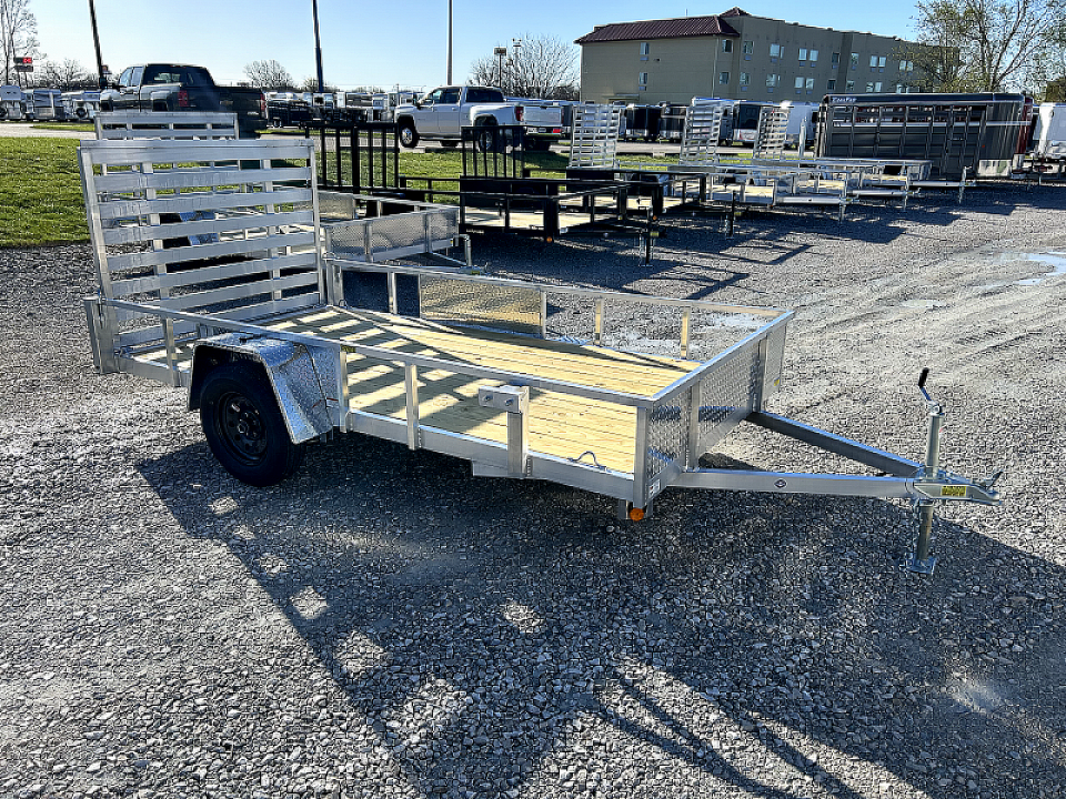 New 2027 Quality Steel and Aluminum 74"x12' Aluminum Utility Trailer