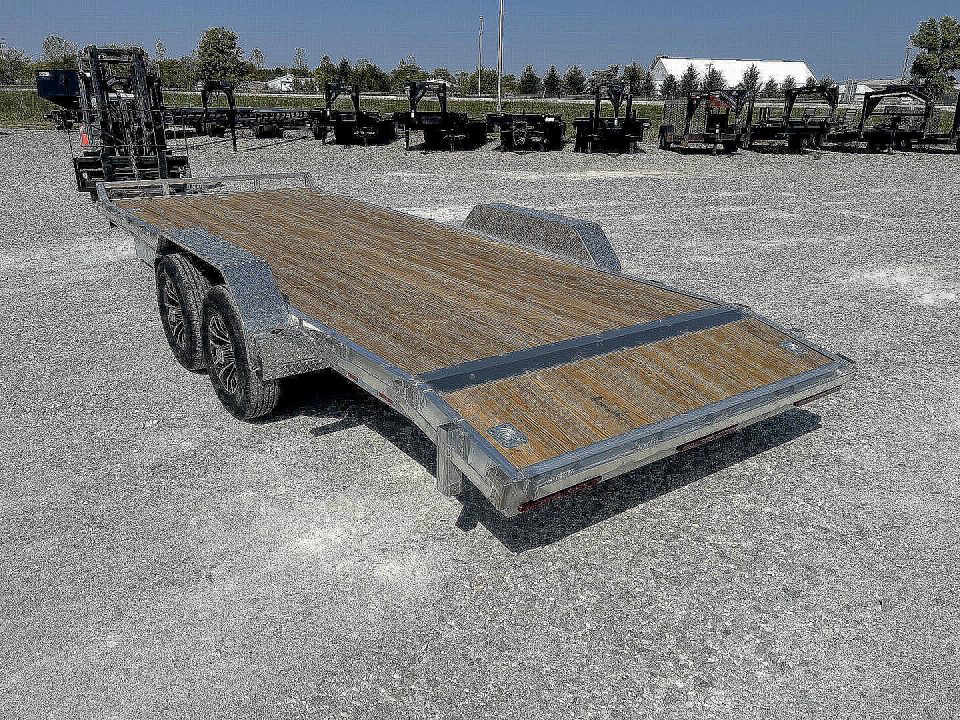 New 2026 Quality Steel and Aluminum 83"x20' Aluminum Car Hauler Equipment Trailer