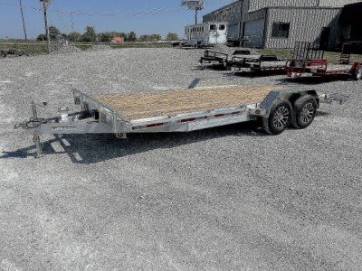 New 2026 Quality Steel and Aluminum 83"x20' Aluminum Car Hauler Equipment Trailer