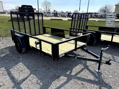 New 2026 Quality Steel and Aluminum 74"x10' Steel Utility Trailer