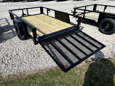 New 2026 Quality Steel and Aluminum 74"x10' Steel Utility Trailer