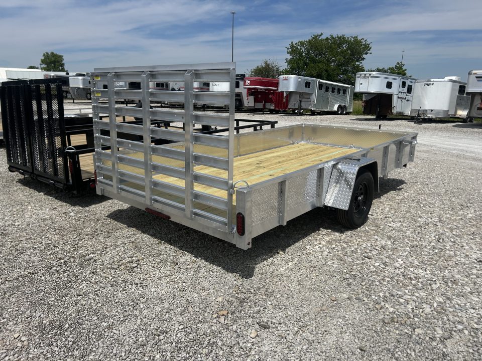New 2027 Quality Steel and Aluminum 82"x14' Aluminum Utility Trailer