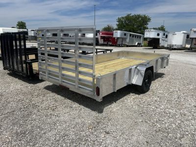 New 2027 Quality Steel and Aluminum 82"x14' Aluminum Utility Trailer