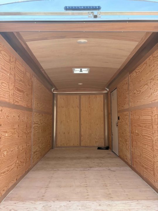 New SALE! CARGO 2027 FOREST RIVER CONTINENTAL TW714TA2 7X14 ENCLOSED TRAILER WHITE