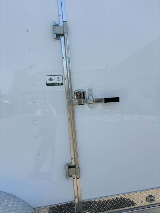 New SALE! CARGO 2027 FOREST RIVER CONTINENTAL TW714TA2 7X14 ENCLOSED TRAILER WHITE