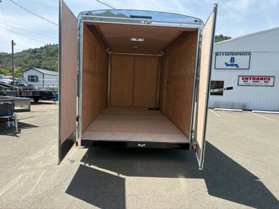 New SALE! CARGO 2027 FOREST RIVER CONTINENTAL TW714TA2 7X14 ENCLOSED TRAILER WHITE
