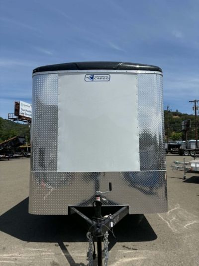 New SALE! CARGO 2027 FOREST RIVER CONTINENTAL TW714TA2 7X14 ENCLOSED TRAILER WHITE
