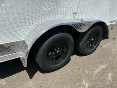 New SALE! CARGO 2027 FOREST RIVER CONTINENTAL TW714TA2 7X14 ENCLOSED TRAILER WHITE