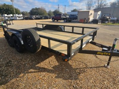 New 2027 Big Tex Trailers 70PI-14R1A-4PBK-BRK2 Utility Trailer
