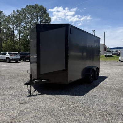 New 2026 Hook and Line 7x14Ta Cargo / Enclosed Trailer