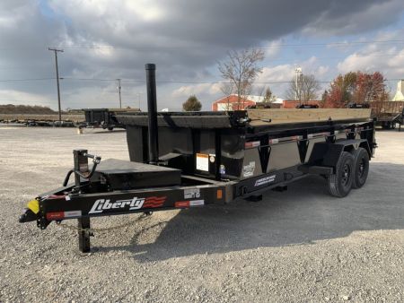 New 2026 Liberty LD14K83X16B8TS (83" X 16') 15.4K Telescopic Dump Trailer