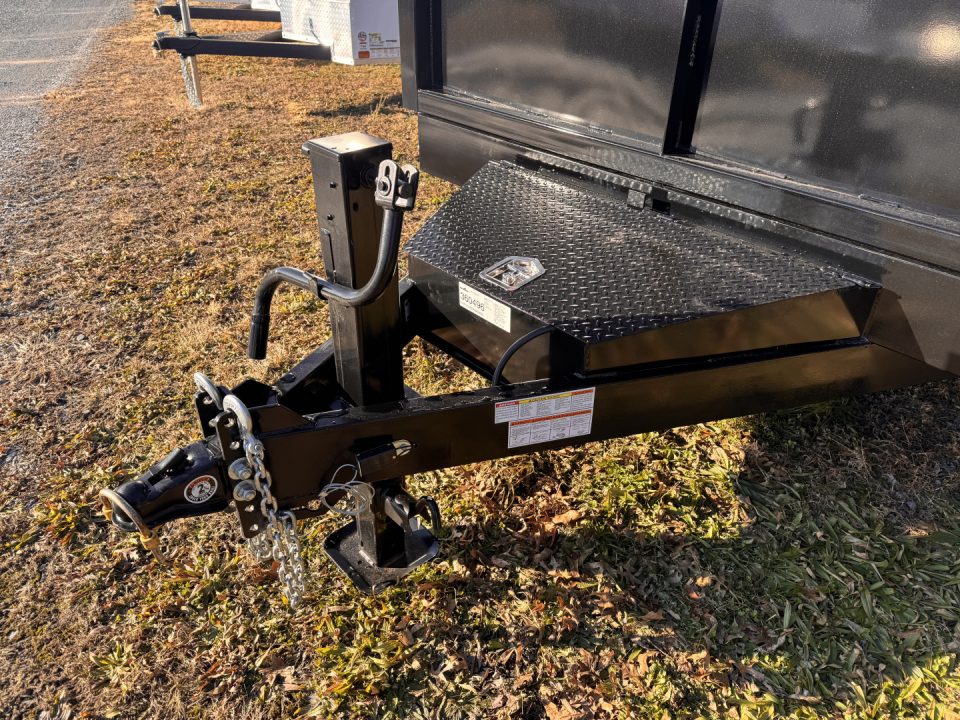 New 2026 Hawke Trailers FLPT-7K-7X14H4 Low Profile Dump Trailer 4 FOOT HIGH SIDES FREE TARP KIT