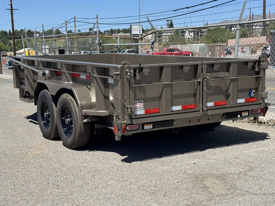 New 2027 Diamond C LPT 14' - 15.5K Telescopic Dump Trailer