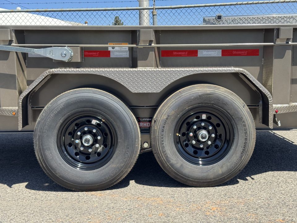 New 2027 Diamond C LPT 14' - 15.5K Telescopic Dump Trailer