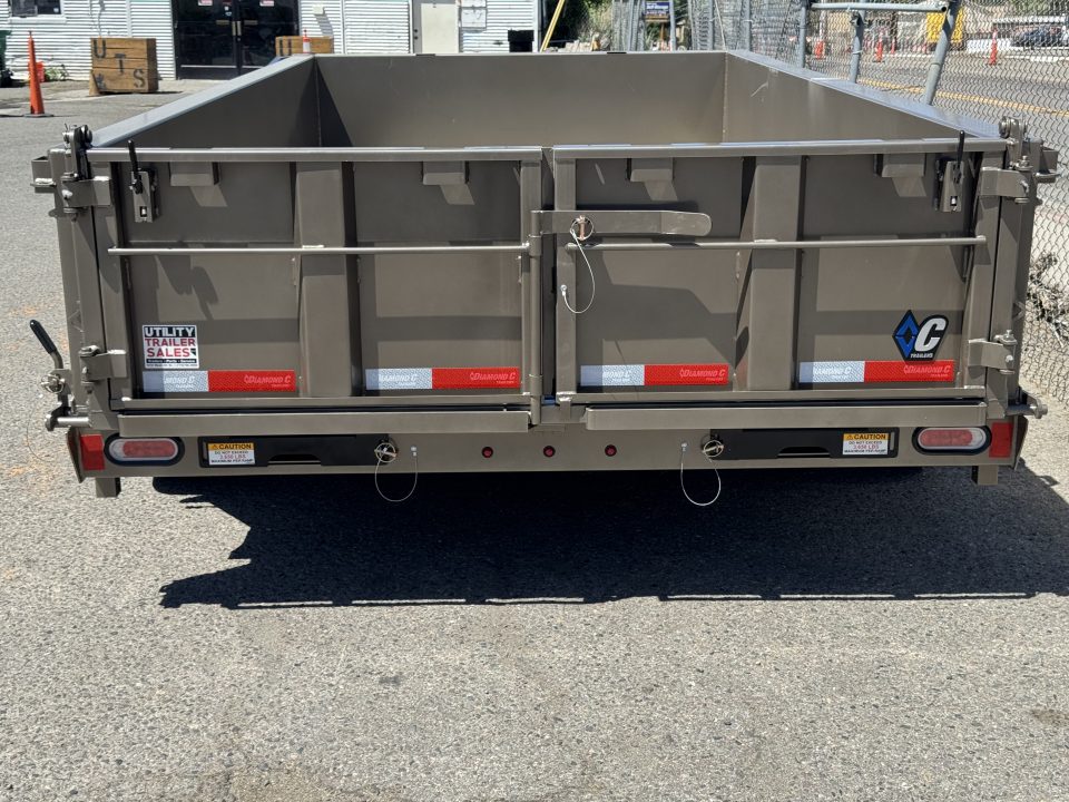 New 2027 Diamond C LPT 14' - 15.5K Telescopic Dump Trailer