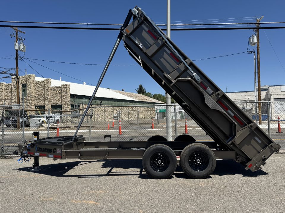 New 2027 Diamond C LPT 14' - 15.5K Telescopic Dump Trailer