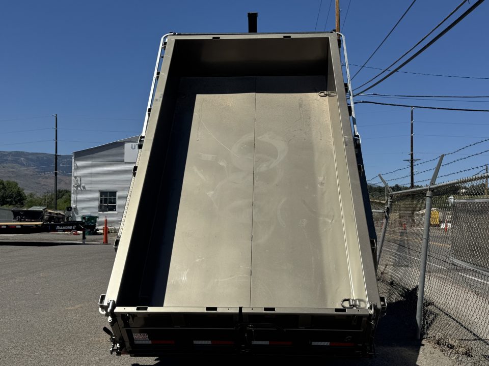 New 2027 Diamond C LPT 14' - 15.5K Telescopic Dump Trailer