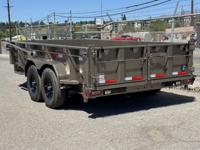New 2027 Diamond C LPT 14' - 15.5K Telescopic Dump Trailer