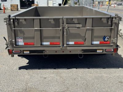 New 2027 Diamond C LPT 14' - 15.5K Telescopic Dump Trailer
