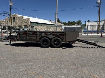 New 2027 Diamond C LPT 14' - 15.5K Telescopic Dump Trailer