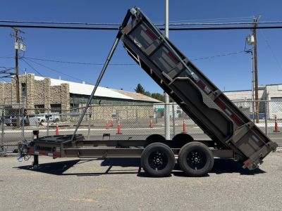 New 2027 Diamond C LPT 14' - 15.5K Telescopic Dump Trailer