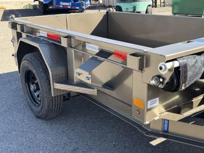 New 2026 Diamond C GST 60"x8' - 6K Telescopic Dump Trailer