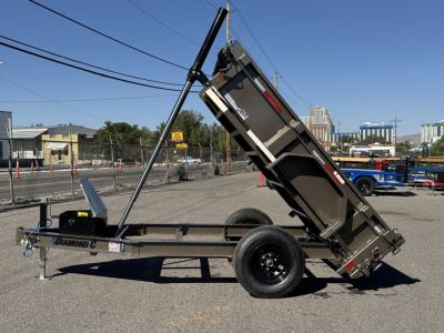 New 2026 Diamond C GST 60 x8' - 6K Telescopic Dump Trailer