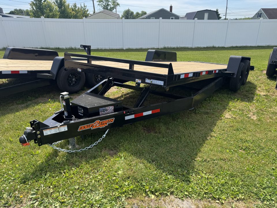 New 2027 Down 2 Earth Trailers DTE8222WCHT5.2B Equipment Trailer 9,990 LB GVW