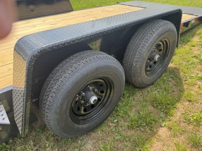 New 2027 Down 2 Earth Trailers DTE8222WCHT5.2B Equipment Trailer 9,990 LB GVW
