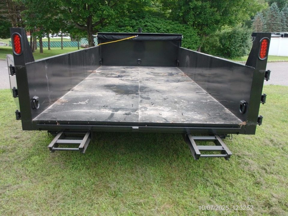 New 2026 US Cargo 7X14 14,000 lb. GVWR Dump Trailer