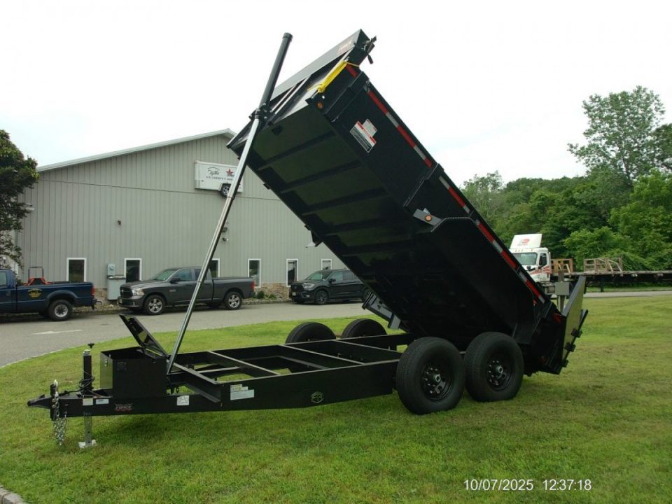 New 2026 US Cargo 7X14 14,000 lb. GVWR Dump Trailer